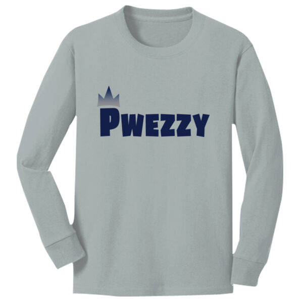 wezzy - Youth Long Sleeve Core Cotton Tee Thumbnail